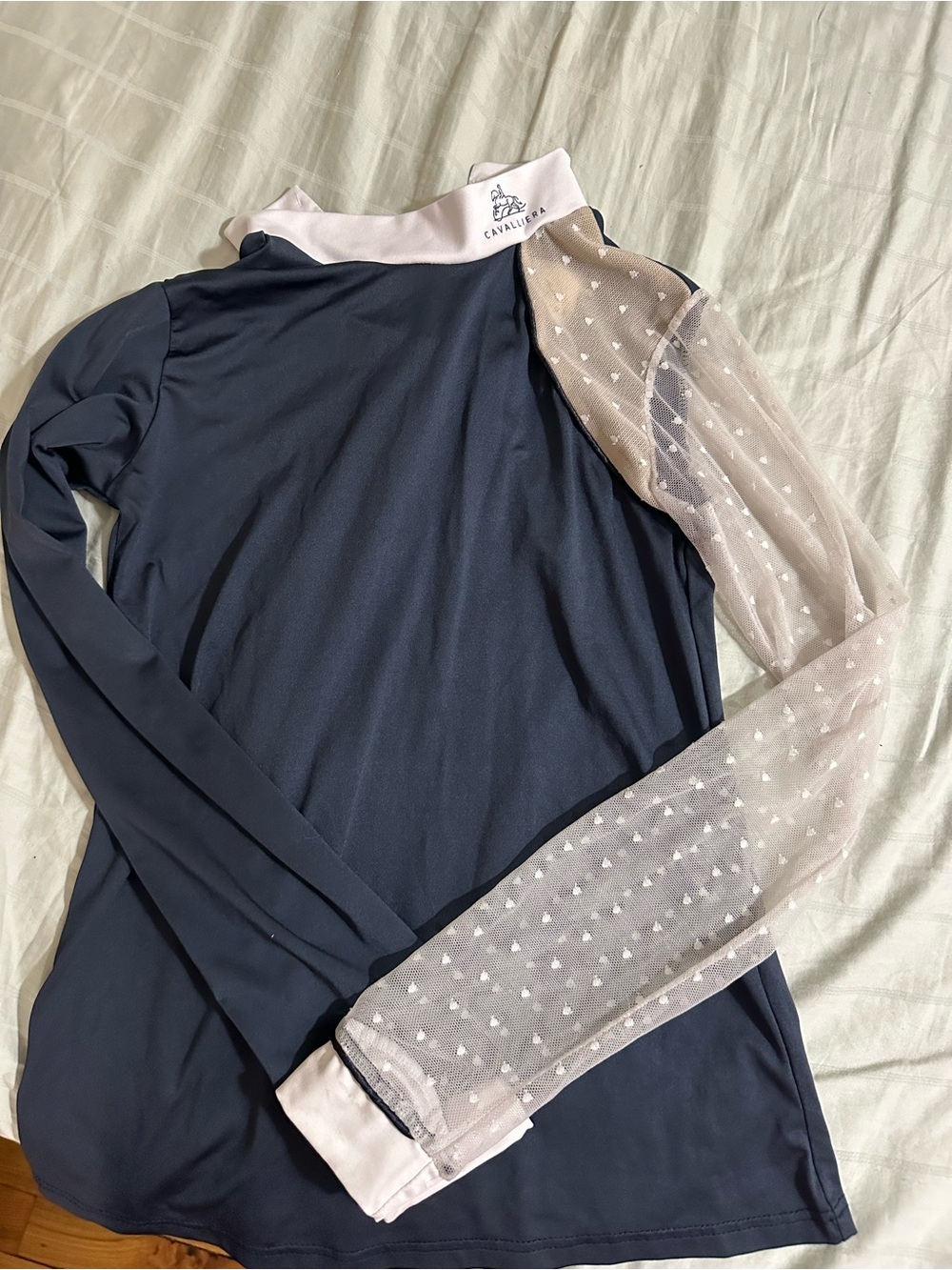 Cavalliera navy blue top equine - Picture 2 of 3
